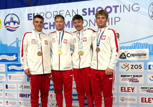 Strzelectwo: Złoto, rekord Europy i dwa brązy podczas Mistrzostw Europy U18 w strzelbie!