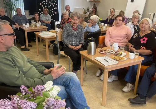 Argymir Iwicki rozmawiał z seniorami o walce z psychicznym kryzysem