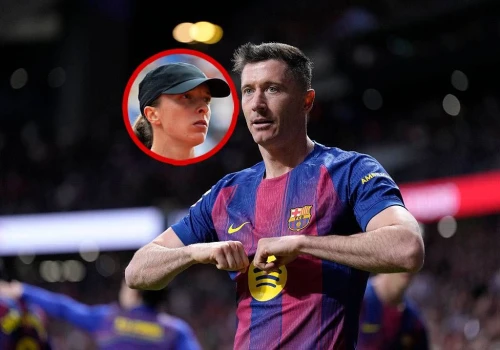 Lewandowski odchodzi. Tak zareagowała Świątek