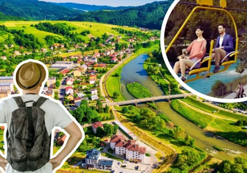 Podniebne rowery z widokiem na góry w Małopolsce. To może być turystyczny hit