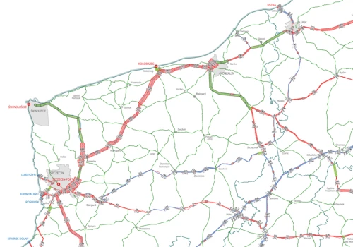 Nowe trasy przyciągają ruch na Pomorzu Zachodnim