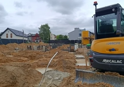 Trwa budowa nowego osiedla domów przy ul. Gabrieli Zapolskiej na Janowie