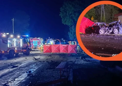 Dwie ofiary śmiertelne wypadku w Hucie pod Glinojeckiem