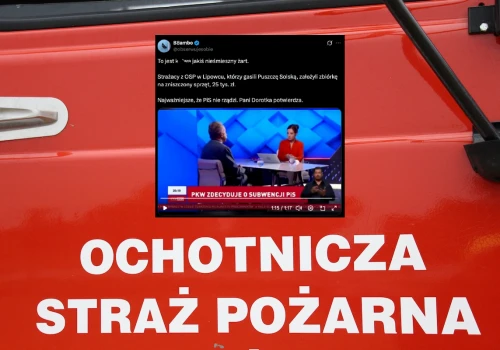 OSP i Wysocka-Schnepf. Przypomniano jej skandaliczne słowa