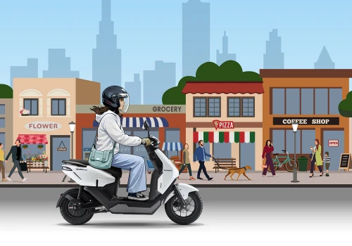 Honda zrobiła elektryczny motorower za około 5000 zł. I nagle „zielony transport” brzmi dużo rozsądniej