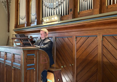 Organowa muzyka przynosi natchnienie