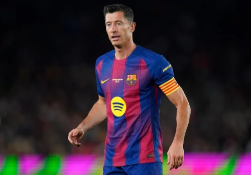Tak Robert Lewandowski pożegnał się z Barceloną. Polak nie wstydził się łez