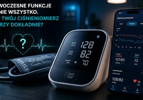 Twój ciśnieniomierz może mieć Bluetooth i aplikację. Ale najważniejszej funkcji możesz nie sprawdzić na pudełku