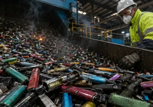 6 milionów vape’ów tygodniowo trafia do śmieci. W środku tyka mała bomba