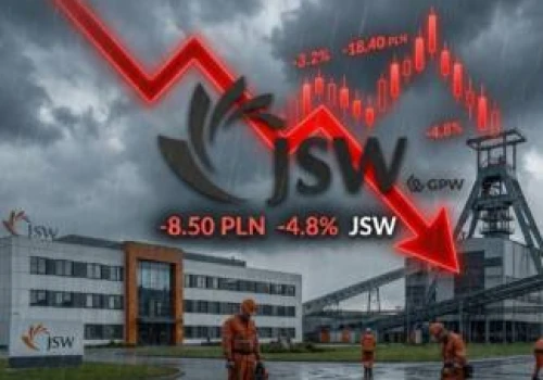 JSW akcje prognozy na najbliższe dni: 8 dni spadków i -15% w dół! JSW najniżej od 50 sesji – czy to koniec marzeń?