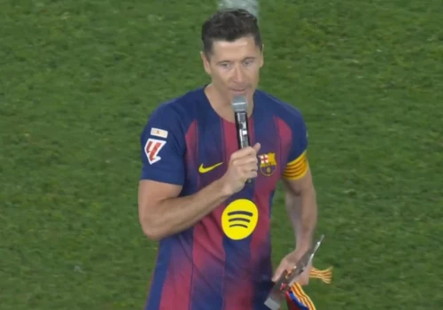 Piękne słowa Lewandowskiego na pożegnanie z Barceloną. Reakcja Camp Nou mówi wszystko