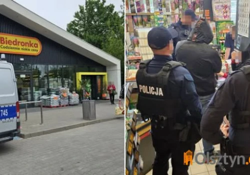 33-latek okradł Biedronkę przy al. Obrońców Tobruku trzykrotnie w ciągu... jednego dnia