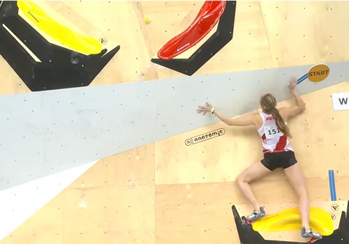 Druga edycja World Climbing Europe Series – w półfinale walczyła Bianka Janecka