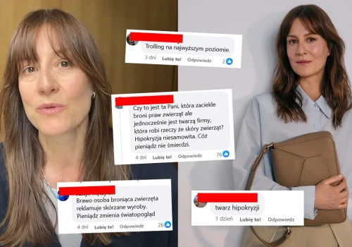 Maja Ostaszewska tłumaczy się z udziału w kampanii promującej skórzane torebki: nie jestem nieskazitelnie ekologiczna
