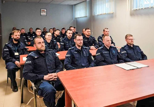 W raciborskiej komendzie ruszył kurs aspirancki
