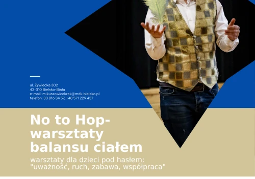 Warsztaty „No to Hop!” w Miejskim Domu Kultury - zajęcia z ekwilibrystyki dla dzieci i młodzieży