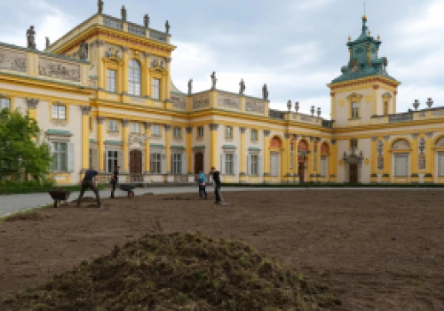 Od soboty dziedziniec Pałacu w Wilanowie otwarty dla wszystkich