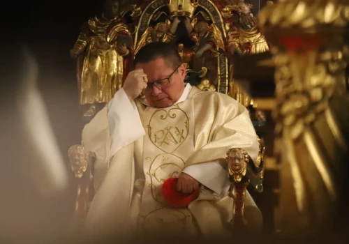 Kardynał Grzegorz Ryś obiecał komisję, która zbada zarzuty wobec biskupa Jana Szkodonia i się z tego nie wycofuje