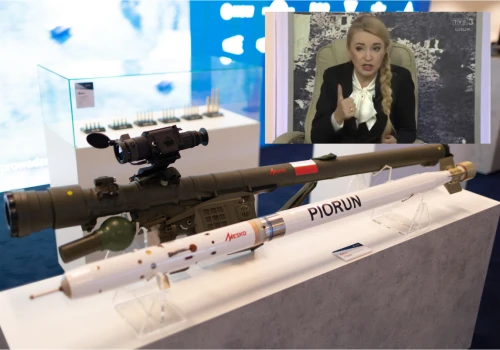 Kompromitacja koleżanki Tuska:Rakieta ręczna produkowana ręcznie