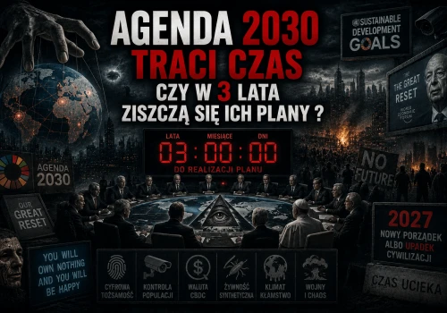AGENDA 2030 TRACI CZAS – CZY W 3 LATA ZISZCZĄ SIĘ ICH PLANY ?
