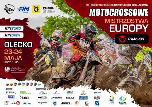 Mistrzostwa Europy w Motocrossie wracają do Olecka. Widowiskowe EMX OPEN ponownie w Polsce