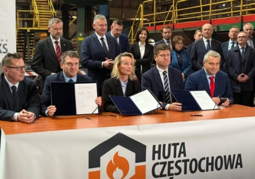 Nowe otwarcie w Hucie Częstochowa: u sterów Agencja Mienia Wojskowego i Węglokoks. Na start 100 mln zł od Agencji Rozwoju Przemysłu