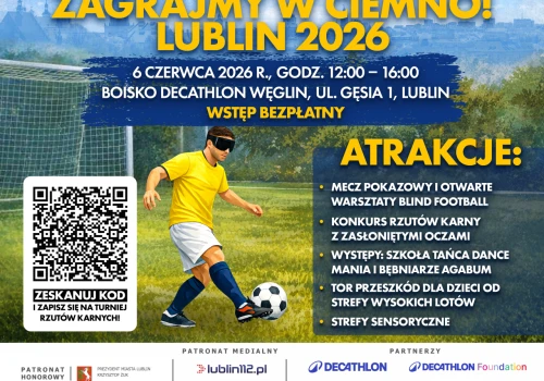 Zamknij oczy i poczuj grę. W Lublinie odbędzie się wyjątkowe wydarzenie „Zagrajmy w Ciemno!”