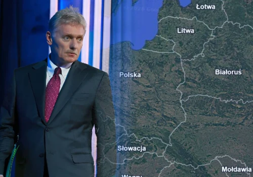 Zełenski straszył atakiem Rosji na NATO. Jest reakcja Kremla