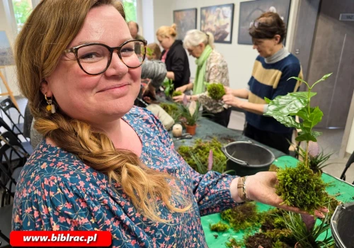 Kokedama - warsztaty tworzenia wiszących ogrodów w bibliotece