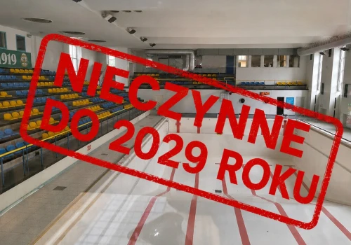 Basen Korony nieczynny co najmniej do 2029 roku. Jeszcze niedawno miasto mówiło o 2027