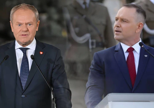 Karol Nawrocki reaguje na słowa premiera. 