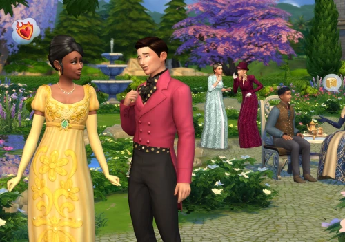 The Sims 4: Bal maskowy lady Bridgerton - recenzja kolekcji. Przenosiny do świata serialu