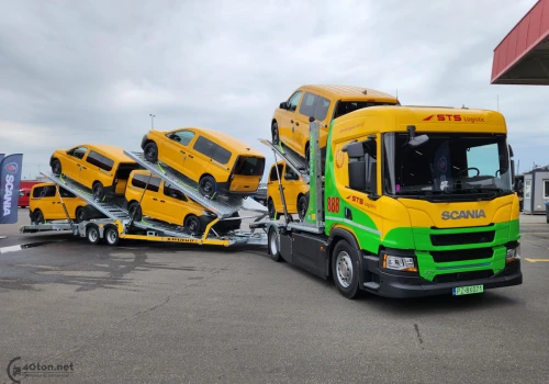 Autotransporter na prąd w STS Logistic: na kołach z Włoch i trzy zmiany po mieście