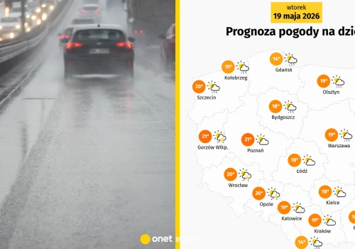 Burze i ulewy nad kolejnymi regionami. Sprawdź, gdzie pogoda będzie dziś niespokojna
