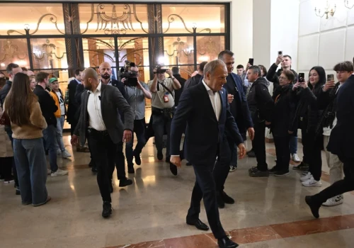 Zobaczył Donalda Tuska na żywo, nie mógł ukryć zaskoczenia. „Jeszcze 20 lat”