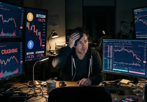 Panika na rynku kryptowalut – inwestorzy płacą miliony za ochronę przed spadkami Bitcoina!