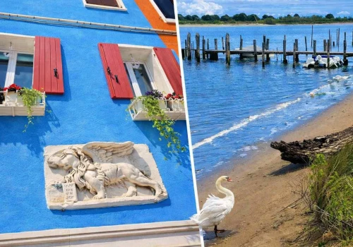 Krok od Wenecji, a bez tłumów. Bajkowa laguna i tęczowe domki