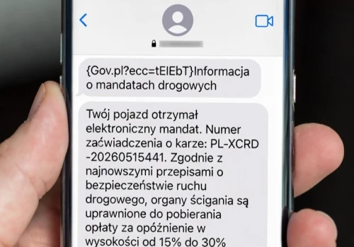 Krakowska policja ostrzega przed fałszywymi mandatami. Oszuści podszywają się pod gov.pl i mObywatela
