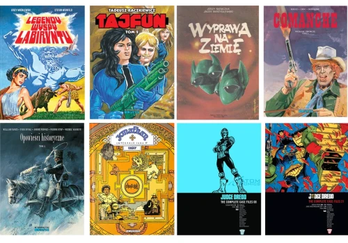 Ongrys zdradza plany wydawnicze. „Kapitan Żbik”, „Tajfun”, „Kubus Piekielny” i Dredd na liście