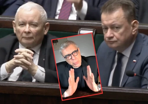 Błaszczak obraził Giertycha, a potem przyszła TA riposta mecenasa. „Podczas wymiany kuwety kota Kaczyńskiego”