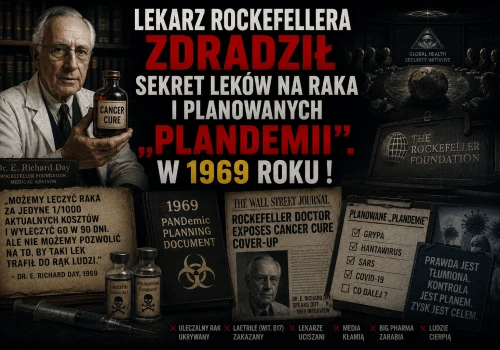 LEKARZ ROCKEFELLERA ZDRADZIŁ SEKRET LEKÓW NA RAKA I PLANOWANYCH „PLANDEMII” W 1969 ROKU !