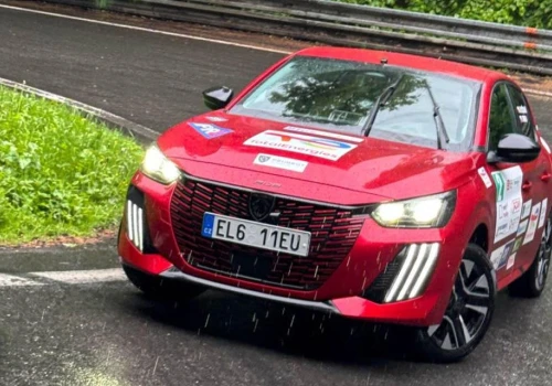 Peugeot e-208 i e-308 SW na podium. Udany weekend francuskiej marki w ecoRally na Morawach