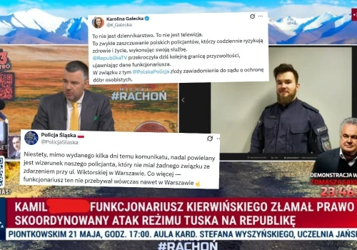 TV Republika nęka policjanta, ale przez kiepski risercz nie tego, którego chcieli