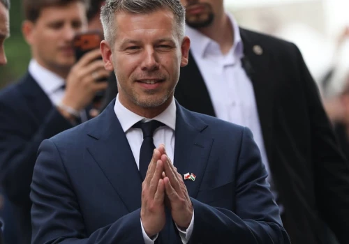 Péter Magyar w Krakowie o ucieczce Ziobry: „My również dowiedzieliśmy się z prasy”
