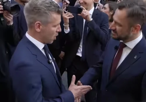 Peter Magyar pogratulował Aleksandrowi Miszalskiego pięknego miasta