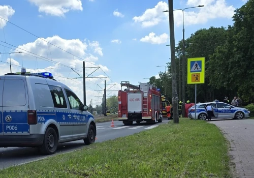 Przerażające sceny w centrum Będzina. Starsza kobieta zginęła na pasach