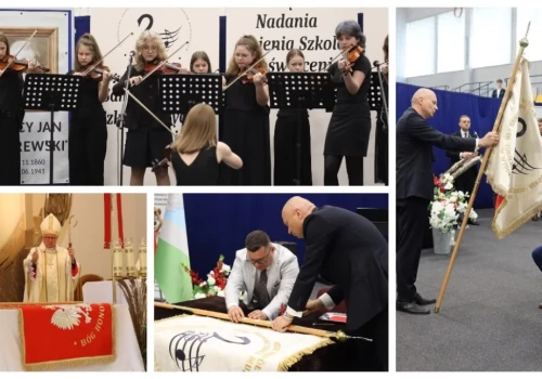 Samorządowa Szkoła Muzyczna w Wysokiem Mazowieckiem z patronem i sztandarem