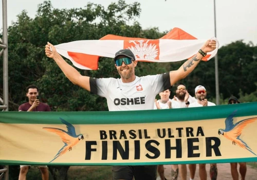 Polak pobił rekord świata w 20-krotnym Ironmanie. Jurand Czabański pokonał 4520 km w Brazylii