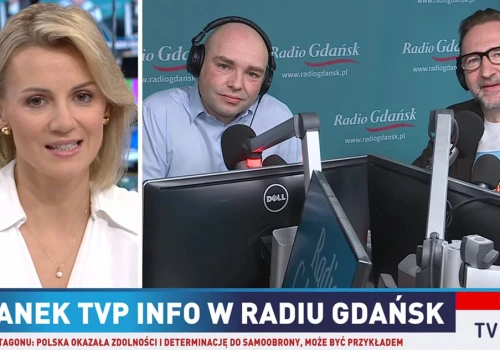 Radio Gdańsk w poranku TVP Info. Zobacz wejście antenowe naszych redaktorów