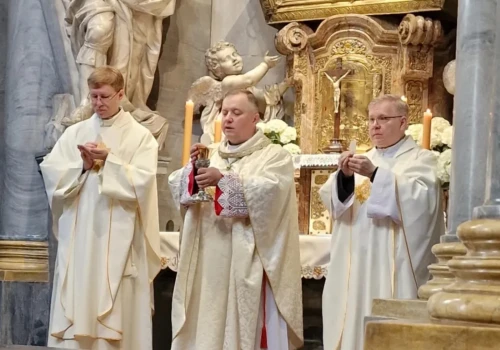 Bp Andrzej Znosko modlił się o zgodę między narodami i pamięć o dziedzictwie dawnej Rzeczypospolitej